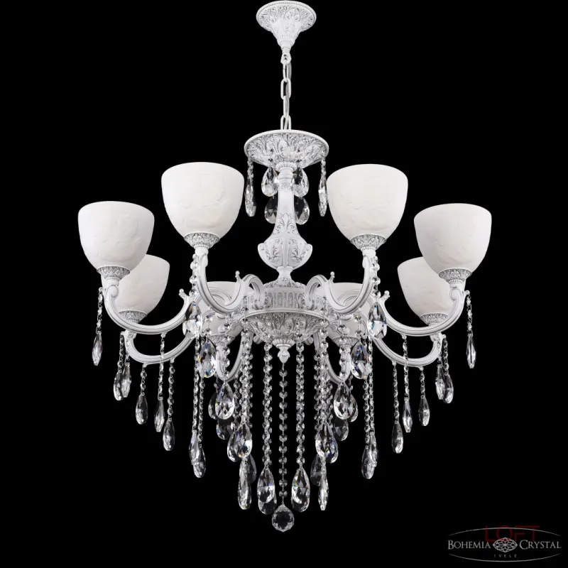 Подвесная люстра Bohemia Ivele Crystal AL7801 AL78101/8/250 B WMN P1 U Angel