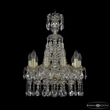 Подвесная люстра Bohemia Ivele Crystal 1413 1413/10/141/XL-60 G