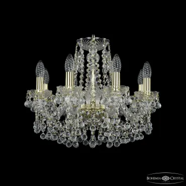 Подвесная люстра Bohemia Ivele Crystal 1409 1409/8/160 G Подвесная люстра Bohemia Ivele Crystal 1409 1409/8/160 G