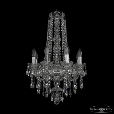 Подвесная люстра Bohemia Ivele Crystal 1415 1415/8/141/h-69 Ni Подвесная люстра Bohemia Ivele Crystal 1415 1415/8/141/h-69 Ni