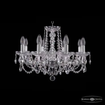Люстра Bohemia Ivele Crystal 1402 1402/8/195 Ni