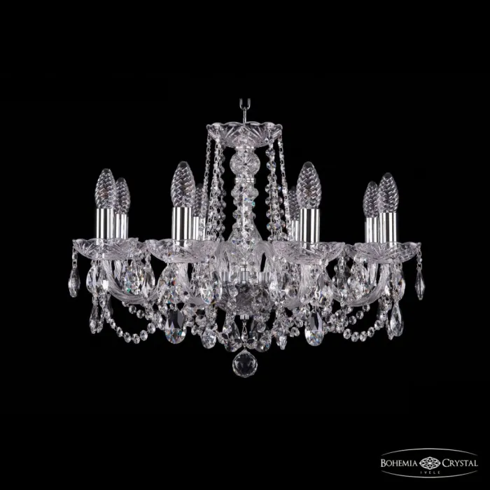 Люстра Bohemia Ivele Crystal 1402 1402/8/195 Ni от ImperiumLoft