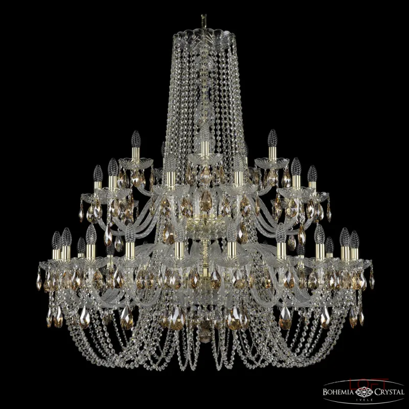 Подвесная люстра Bohemia Ivele Crystal 1409 1409/20+10+5/400/2d G K721 Подвесная люстра Bohemia Ivele Crystal 1409 1409/20+10+5/400/2d G K721