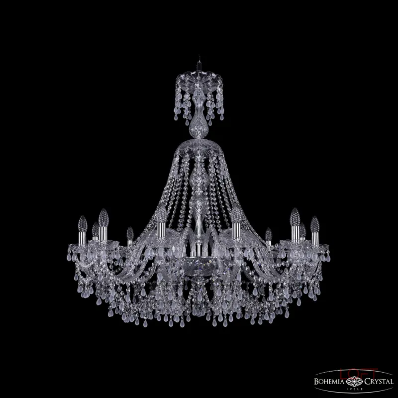 Подвесная люстра Bohemia Ivele Crystal 1410 1410/12/360/XL-97 Ni V0300