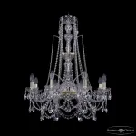 Подвесная люстра Bohemia Ivele Crystal 1411 1411/8/240/XL-83 G