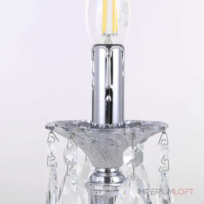 Настольная лампа Bohemia Ivele Crystal AL77 AL77200L/1-25 Ni от ImperiumLoft Настольная лампа Bohemia Ivele Crystal AL77 AL77200L/1-25 Ni от ImperiumLoft