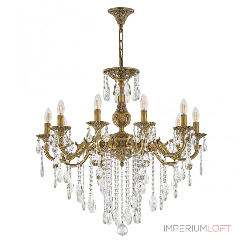 Подвесная люстра Bohemia Ivele Crystal AL7801 AL78101/10/250 B FP