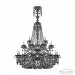 Подвесная люстра Bohemia Ivele Crystal 1409 1409/16+8+4/400/XL-164/2d Ni M731