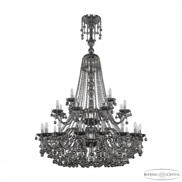 Подвесная люстра Bohemia Ivele Crystal 1409 1409/16+8+4/400/XL-164/2d Ni M731 Подвесная люстра Bohemia Ivele Crystal 1409 1409/16+8+4/400/XL-164/2d Ni M731