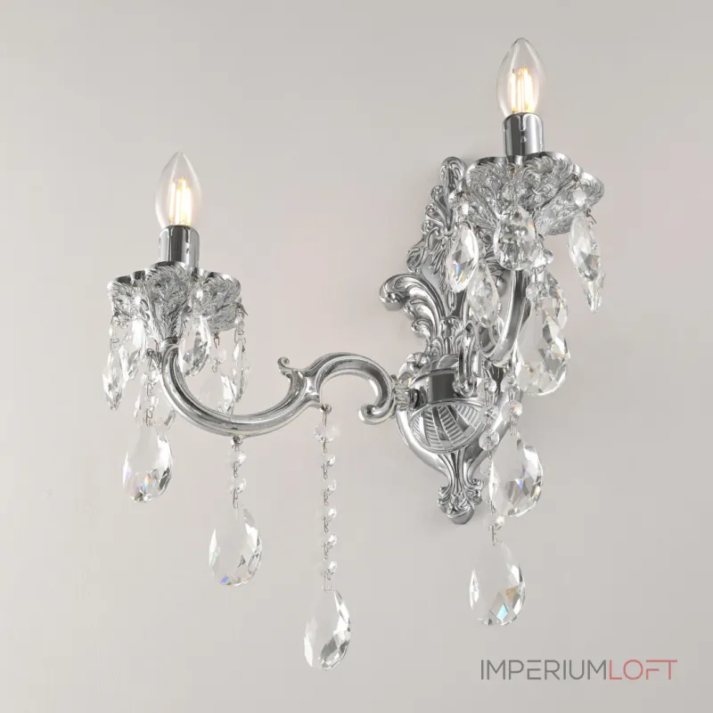 Бра Bohemia Ivele Crystal AL7801 AL7801B14/2/175 B NW