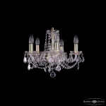 Подвесная люстра Bohemia Ivele Crystal 1402 1402/5/141 G Leafs