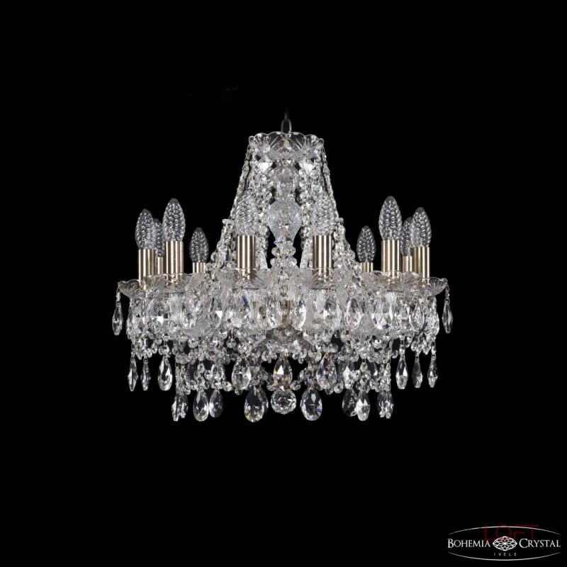 Подвесная люстра Bohemia Ivele Crystal 1411 1411/12/160 Pa Подвесная люстра Bohemia Ivele Crystal 1411 1411/12/160 Pa