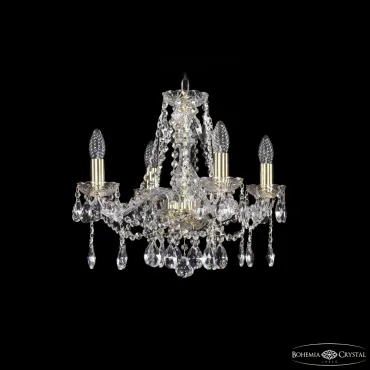 Подвесная люстра Bohemia Ivele Crystal 1413 1413/4/165 G Подвесная люстра Bohemia Ivele Crystal 1413 1413/4/165 G