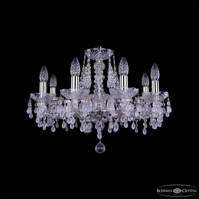 Люстра Bohemia Ivele Crystal 1410 1410/8/195 Ni V0300 от ImperiumLoft