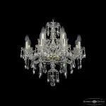 Подвесная люстра Bohemia Ivele Crystal 1415 1415/8+4/200 G