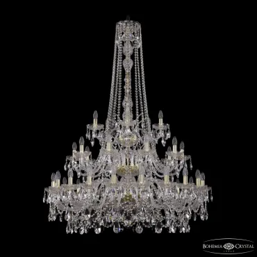 Подвесная люстра Bohemia Ivele Crystal 1411 1411/20+10+5/400/h-158/3d G Подвесная люстра Bohemia Ivele Crystal 1411 1411/20+10+5/400/h-158/3d G