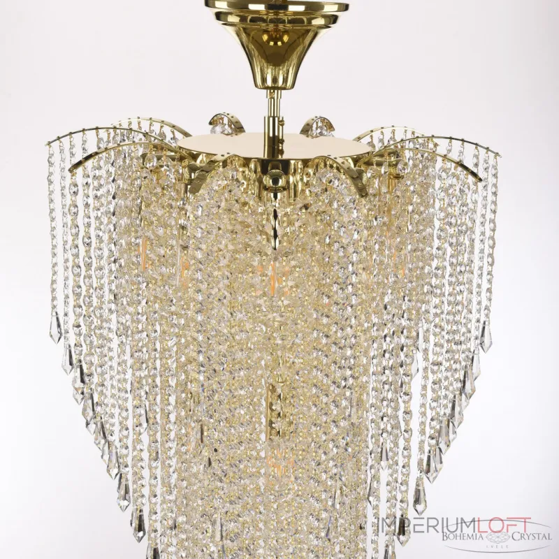 Подвесная люстра Bohemia Ivele Crystal 77321 77321/50-150 G