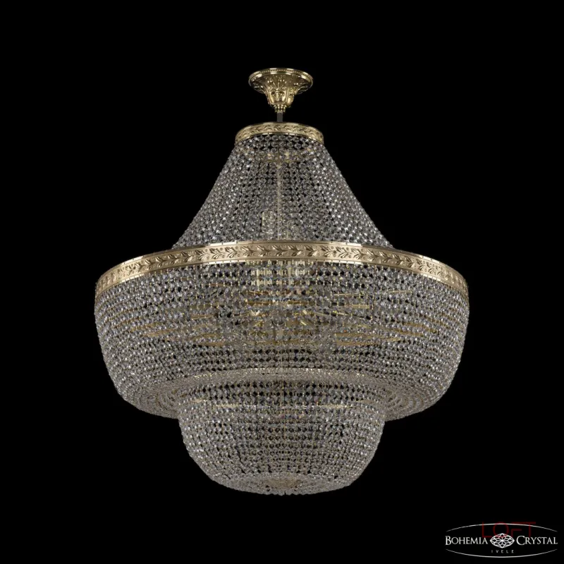 Подвесная люстра Bohemia Ivele Crystal 1909 19091/H1/80IV G Подвесная люстра Bohemia Ivele Crystal 1909 19091/H1/80IV G