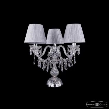 Настольная лампа Bohemia Ivele Crystal 1403 1403L/3/141-39 Ni SH6-160 Настольная лампа Bohemia Ivele Crystal 1403 1403L/3/141-39 Ni SH6-160