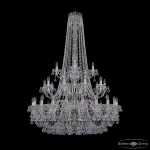 Подвесная люстра Bohemia Ivele Crystal 1409 1409/20+10+5/400/h-160/3d G