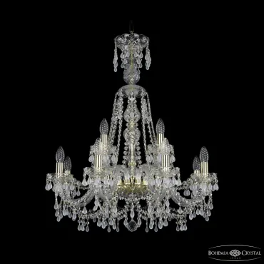 Подвесная люстра Bohemia Ivele Crystal 1410 1410/8+4/240/XL-80 G V0300