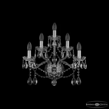 Бра Bohemia Ivele Crystal 1413 1413B/2+2+1/200/XL Ni Бра Bohemia Ivele Crystal 1413 1413B/2+2+1/200/XL Ni