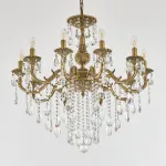 Подвесная люстра Bohemia Ivele Crystal AL7801 AL78101/10/250 B FP
