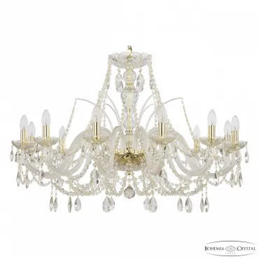 Подвесная люстра Bohemia Ivele Crystal 105 105/12/360 G Подвесная люстра Bohemia Ivele Crystal 105 105/12/360 G