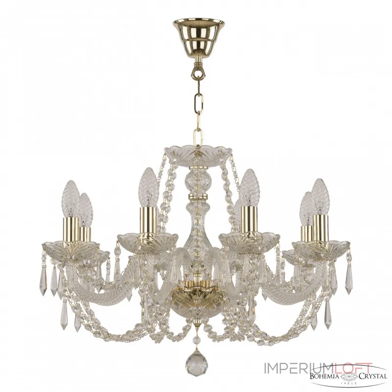 Подвесная люстра Bohemia Ivele Crystal 101 101/8/195 G Drops