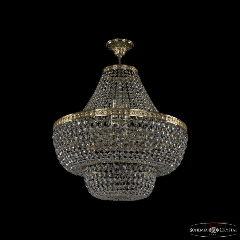 Подвесная люстра Bohemia Ivele Crystal 1910 19101/H1/55IV G Подвесная люстра Bohemia Ivele Crystal 1910 19101/H1/55IV G