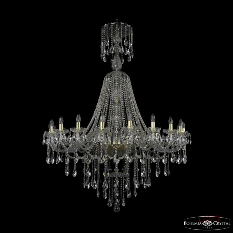 Подвесная люстра Bohemia Ivele Crystal 1415 1415/20/460/XL-173 G Подвесная люстра Bohemia Ivele Crystal 1415 1415/20/460/XL-173 G