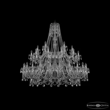 Подвесная люстра Bohemia Ivele Crystal 1411 1411/24+12+6/530/2d Ni Подвесная люстра Bohemia Ivele Crystal 1411 1411/24+12+6/530/2d Ni