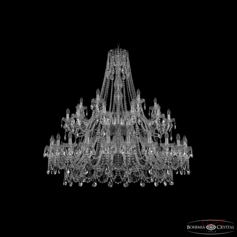 Подвесная люстра Bohemia Ivele Crystal 1411 1411/24+12+6/530/2d Ni Подвесная люстра Bohemia Ivele Crystal 1411 1411/24+12+6/530/2d Ni
