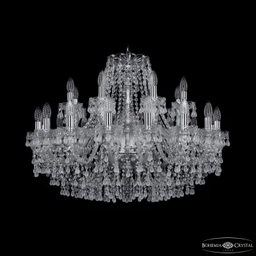 Подвесная люстра Bohemia Ivele Crystal 1410 1410/16+8/300 Ni V0300 Подвесная люстра Bohemia Ivele Crystal 1410 1410/16+8/300 Ni V0300