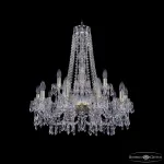 Подвесная люстра Bohemia Ivele Crystal 1403 1403/10+5/240/h-76 G