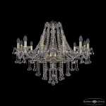 Подвесная люстра Bohemia Ivele Crystal 1415 1415/12/300 G Balls
