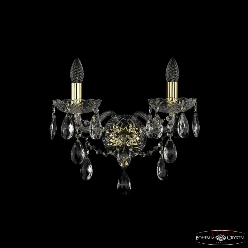 Бра Bohemia Ivele Crystal 1415 1415B/2/165/XL G Бра Bohemia Ivele Crystal 1415 1415B/2/165/XL G