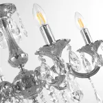 Подвесная люстра Bohemia Ivele Crystal AL77 AL77101/6/175 B Ni