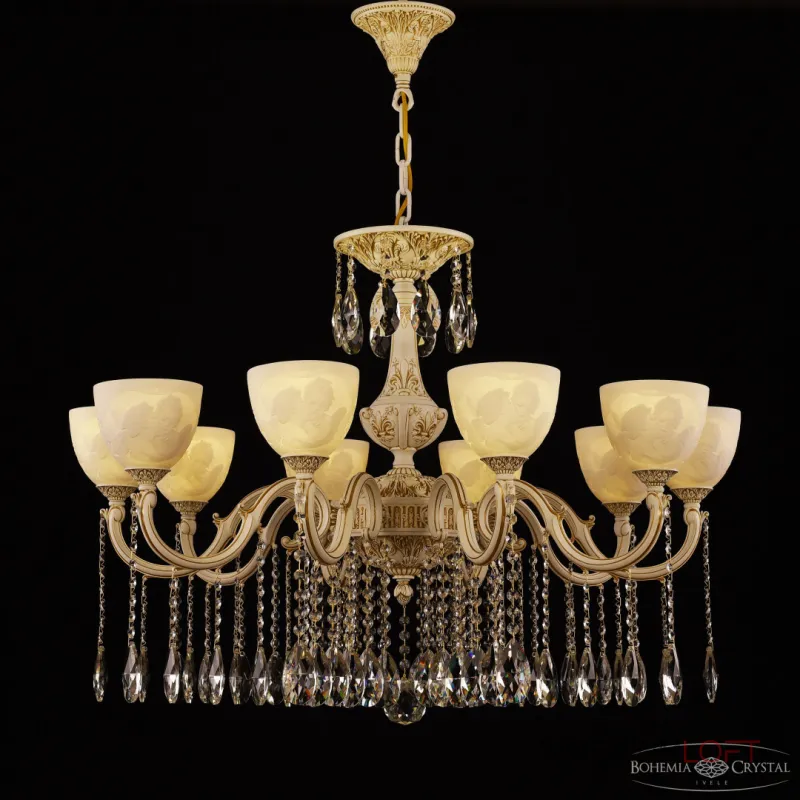 Подвесная люстра Bohemia Ivele Crystal AL7801 AL78101/10/300 A WMG P1 U Angel