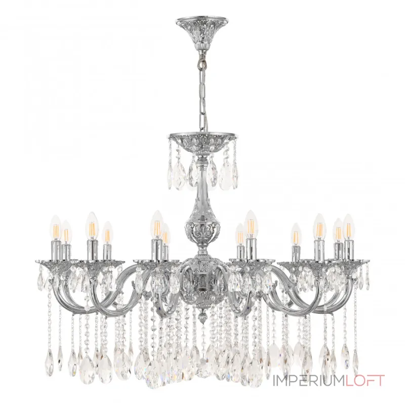 Подвесная люстра Bohemia Ivele Crystal AL7801 AL78101/12/300 A Ni