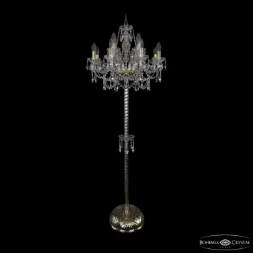 Торшер Bohemia Ivele Crystal 1411 1411T2/8+4/195-170 G