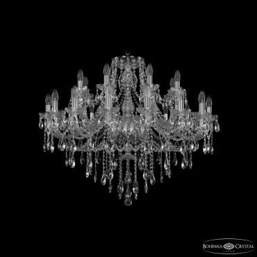 Подвесная люстра Bohemia Ivele Crystal 1415 1415/16+8/360 Ni