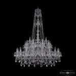 Подвесная люстра Bohemia Ivele Crystal 1411 1411/20+10+5/400/XL-155/2d Ni