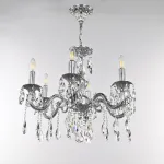 Подвесная люстра Bohemia Ivele Crystal AL7901 AL79101/6/175 A Ni от ImperiumLoft