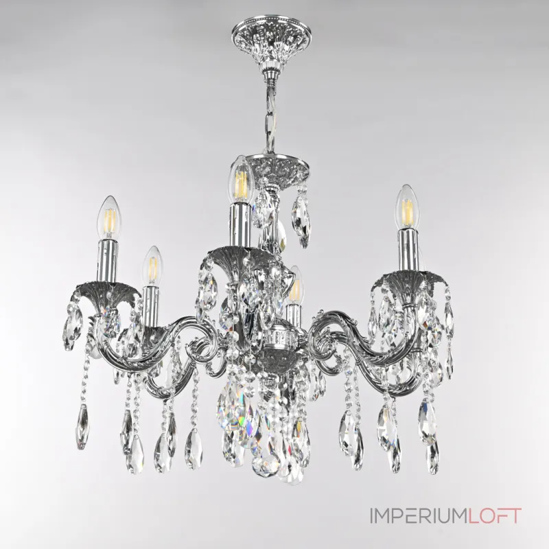 Подвесная люстра Bohemia Ivele Crystal AL7901 AL79101/6/175 A Ni от ImperiumLoft Подвесная люстра Bohemia Ivele Crystal AL7901 AL79101/6/175 A Ni от ImperiumLoft