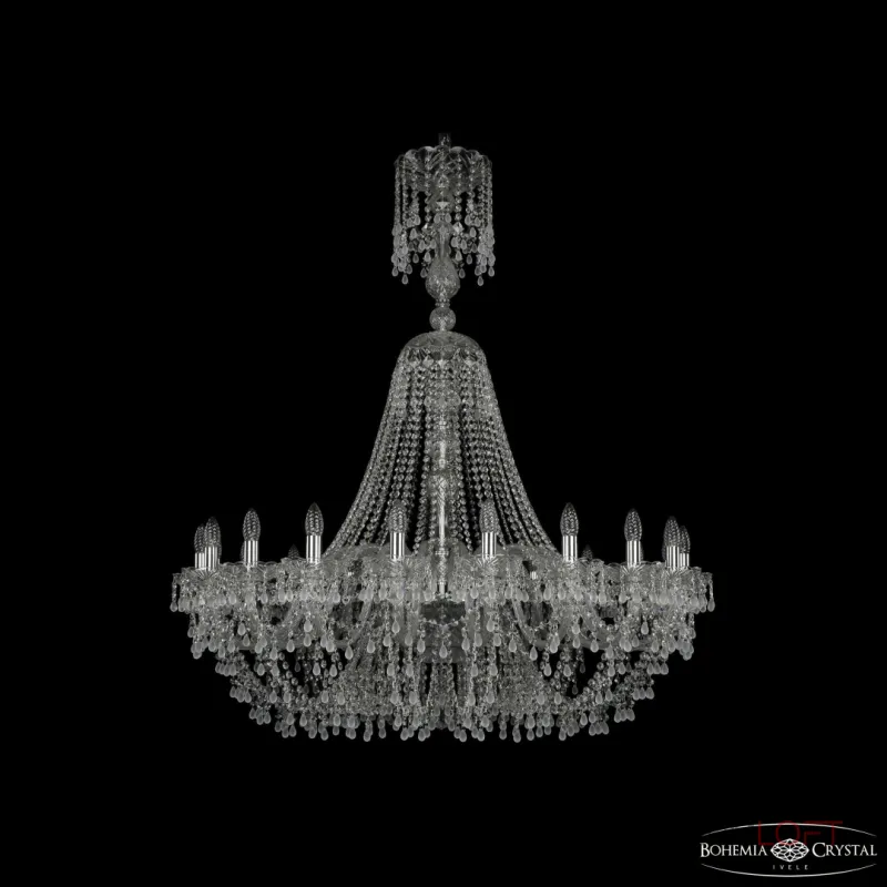 Подвесная люстра Bohemia Ivele Crystal 1410 1410/20/400/XL-130 Ni V0300