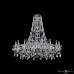 Подвесная люстра Bohemia Ivele Crystal 1411 1411/18/400/h-113 Ni