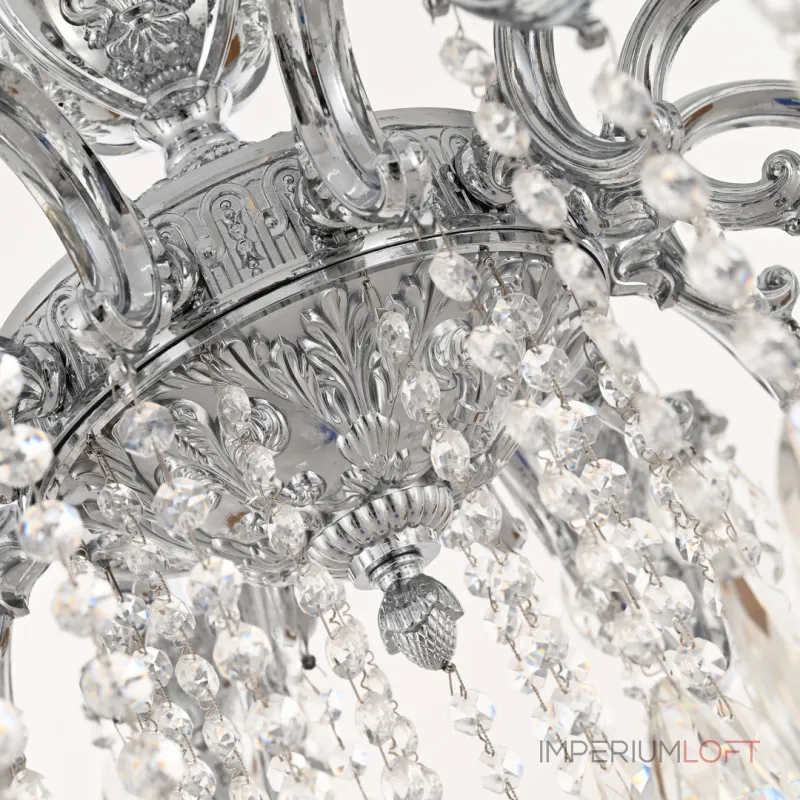 Подвесная люстра Bohemia Ivele Crystal AL7801 AL78101/12/300 A Ni