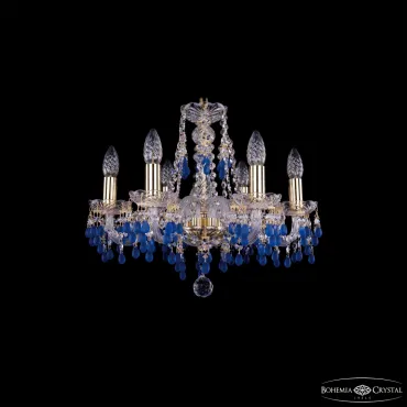 Подвесная люстра Bohemia Ivele Crystal 1410 1410/6/160 G V3001 Подвесная люстра Bohemia Ivele Crystal 1410 1410/6/160 G V3001