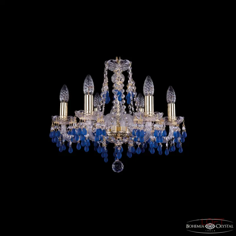 Подвесная люстра Bohemia Ivele Crystal 1410 1410/6/160 G V3001 Подвесная люстра Bohemia Ivele Crystal 1410 1410/6/160 G V3001